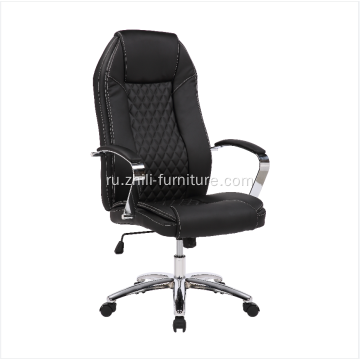 Офисное кресло с высокой спинкой